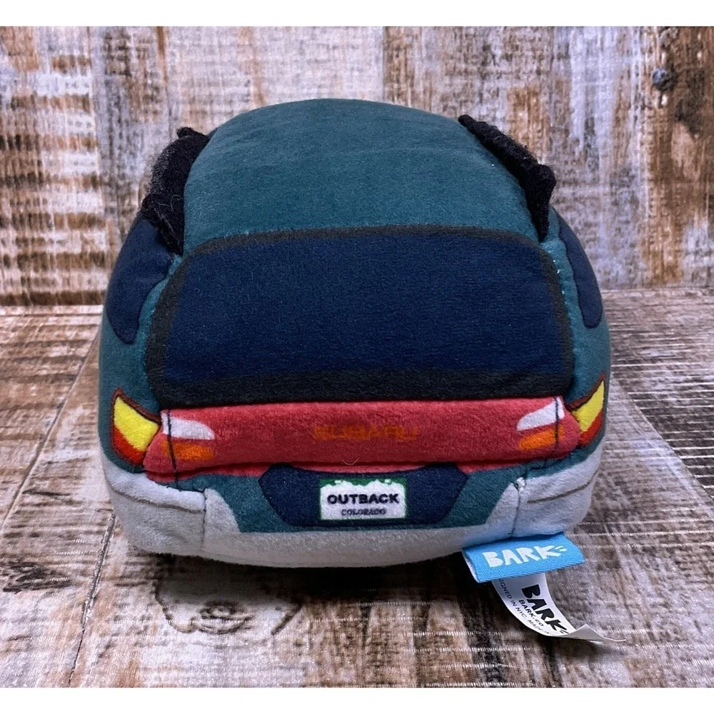 Subaru Bark Chew Squeak Toy Outback Plush